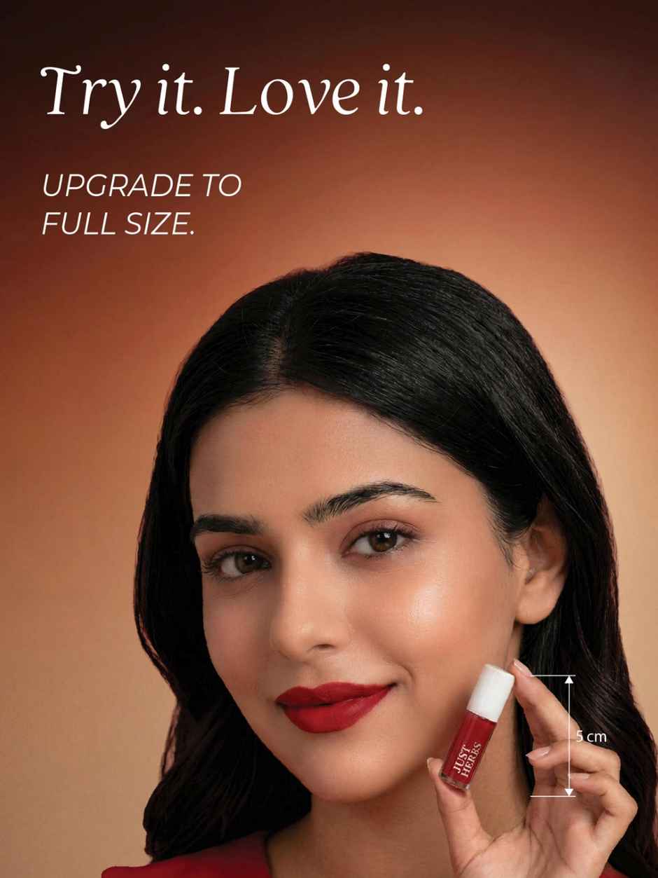 Just Herbs Ayurvedic Matte Liquid Lipstick Set of 10 | Bridal & Karwa Chauth Shringar Gift for Women