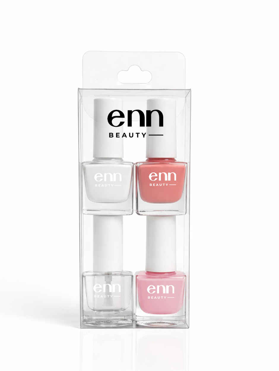 ENN Beauty Nail Paint | Blush & Bloom Kit |Trendy, Salon Like Finish