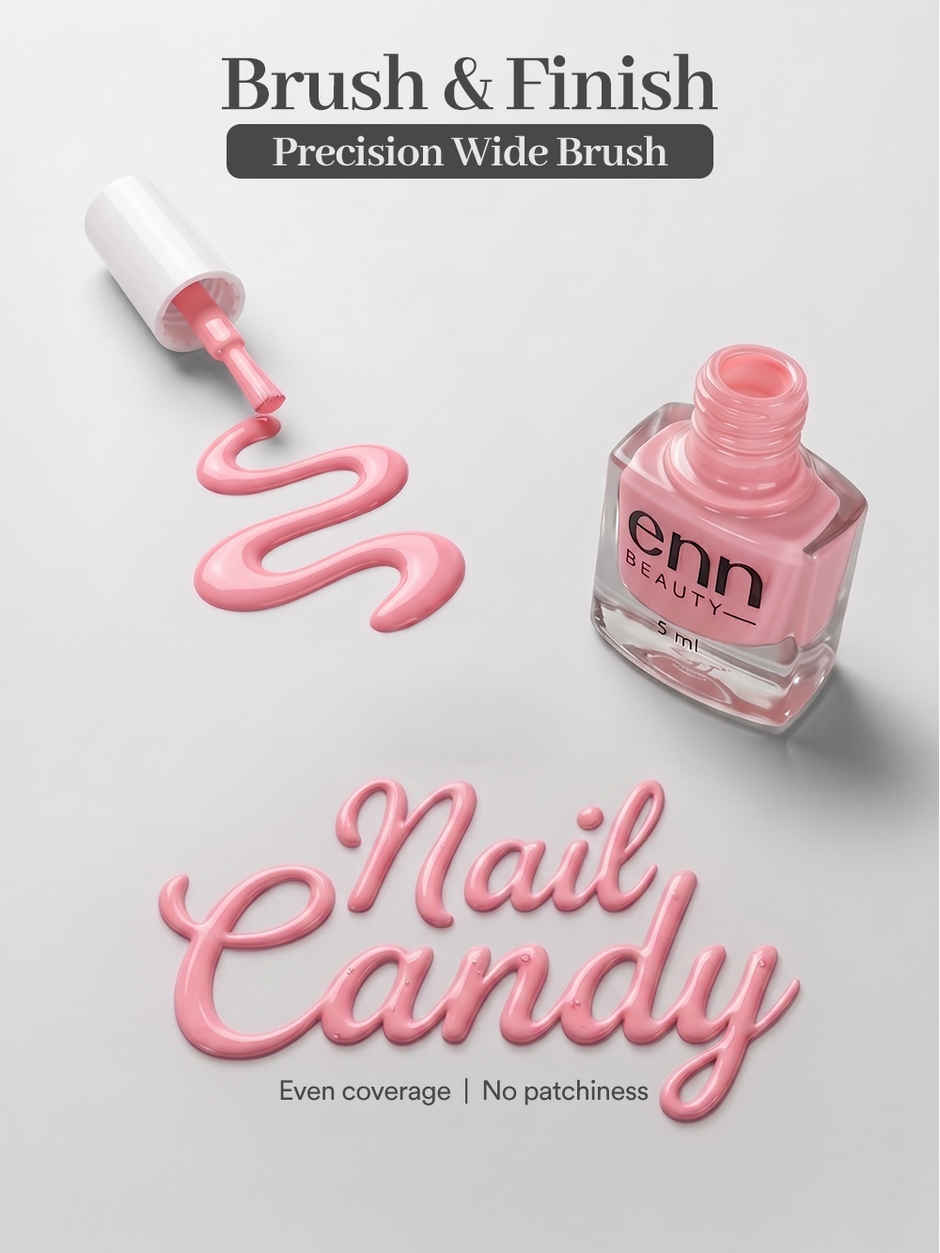 Enn Beauty Nail Paint | Pistachio Pastel Pack | Smooth, Chip Resistant Formula