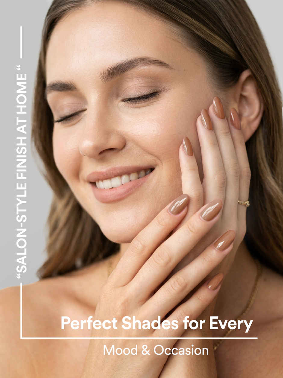 Enn Beauty Nail Paint | Nude Muse Kit | Long Lasting, High Shine Shades