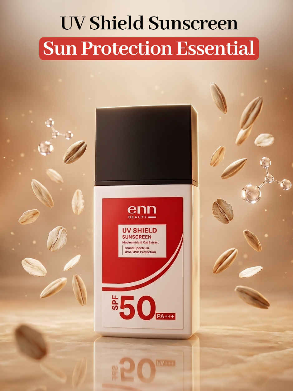 Enn Beauty Uv Shield Fragrance Free Brightening Sunscreen SPF 50 Pa +++ For Broad Spectrum