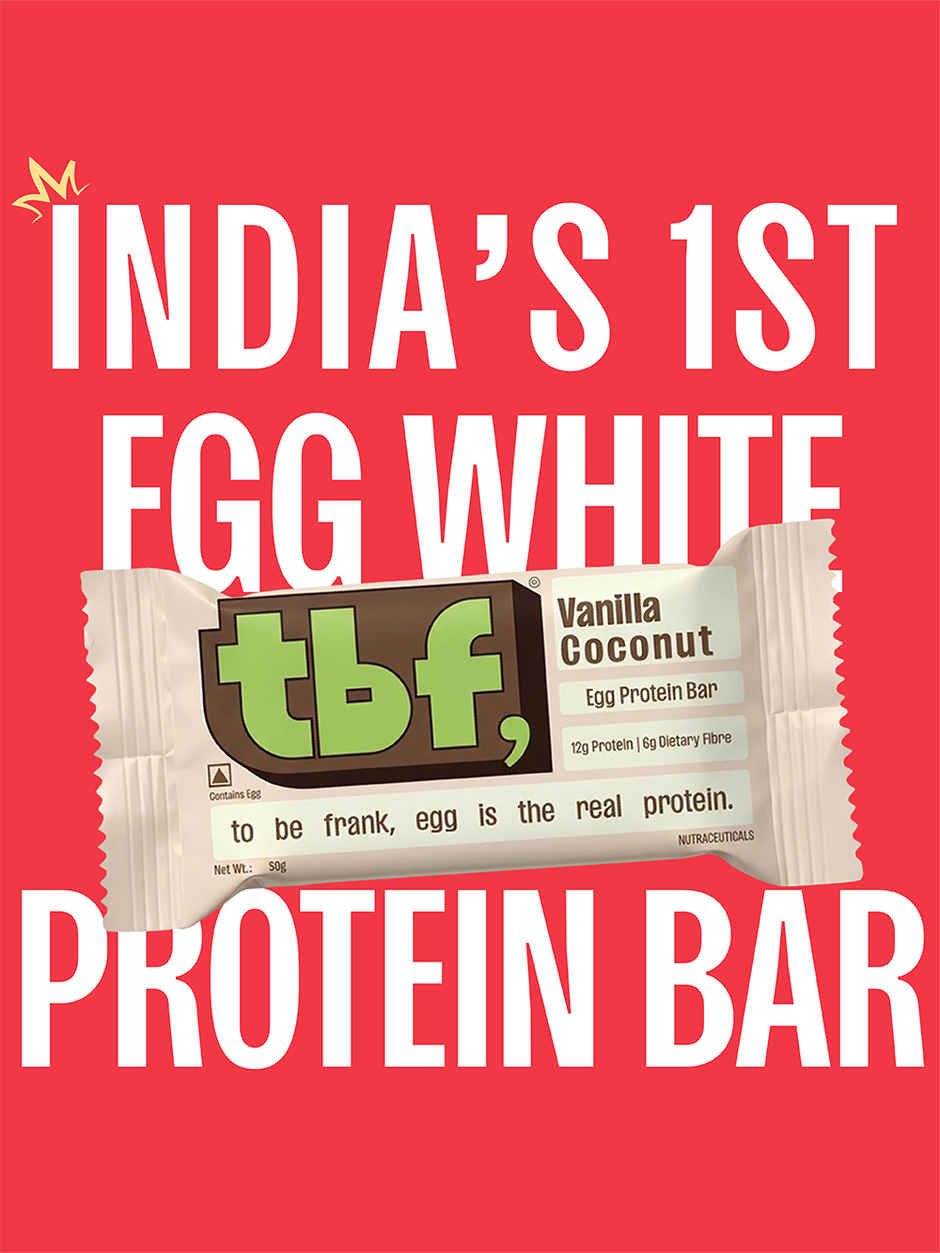 TBF Egg Protein Bar Vanilla Coconut