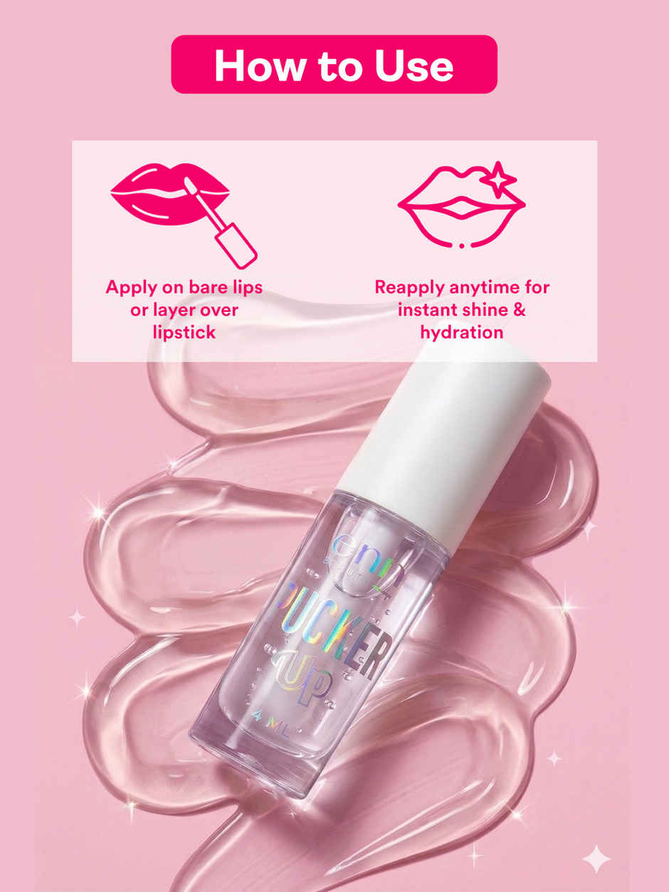 ENN Beauty Pucker Up Repair Elixir Lip Oil | Peptide Ceramide