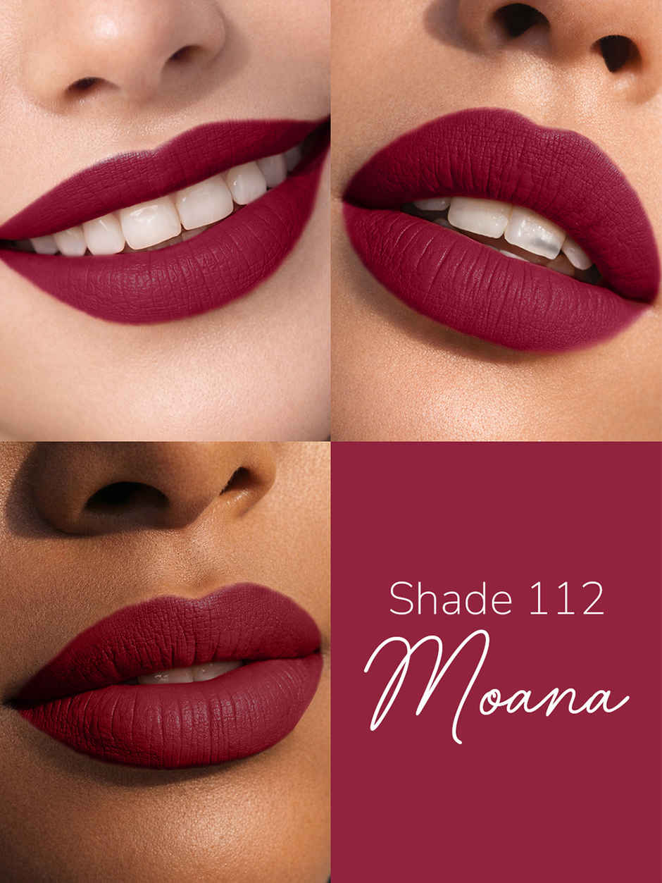 Mila Beaute Pout It Out Lip Crayon Matte Finish Highly Pigmented | 112 Moana