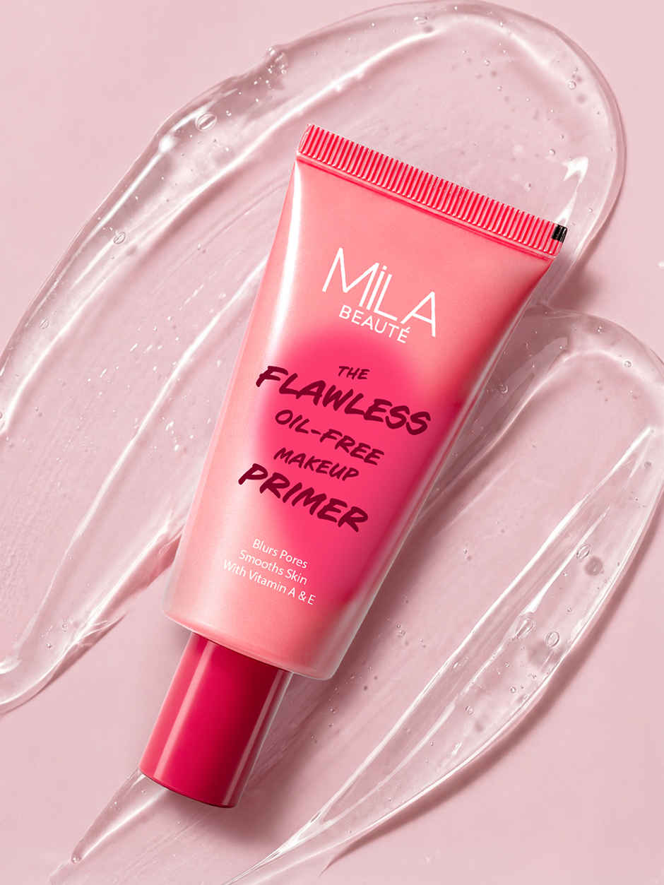 Mila Beaute Makeup Primer Smooth & Blurs Pores Oil-Free Mattifying Finish