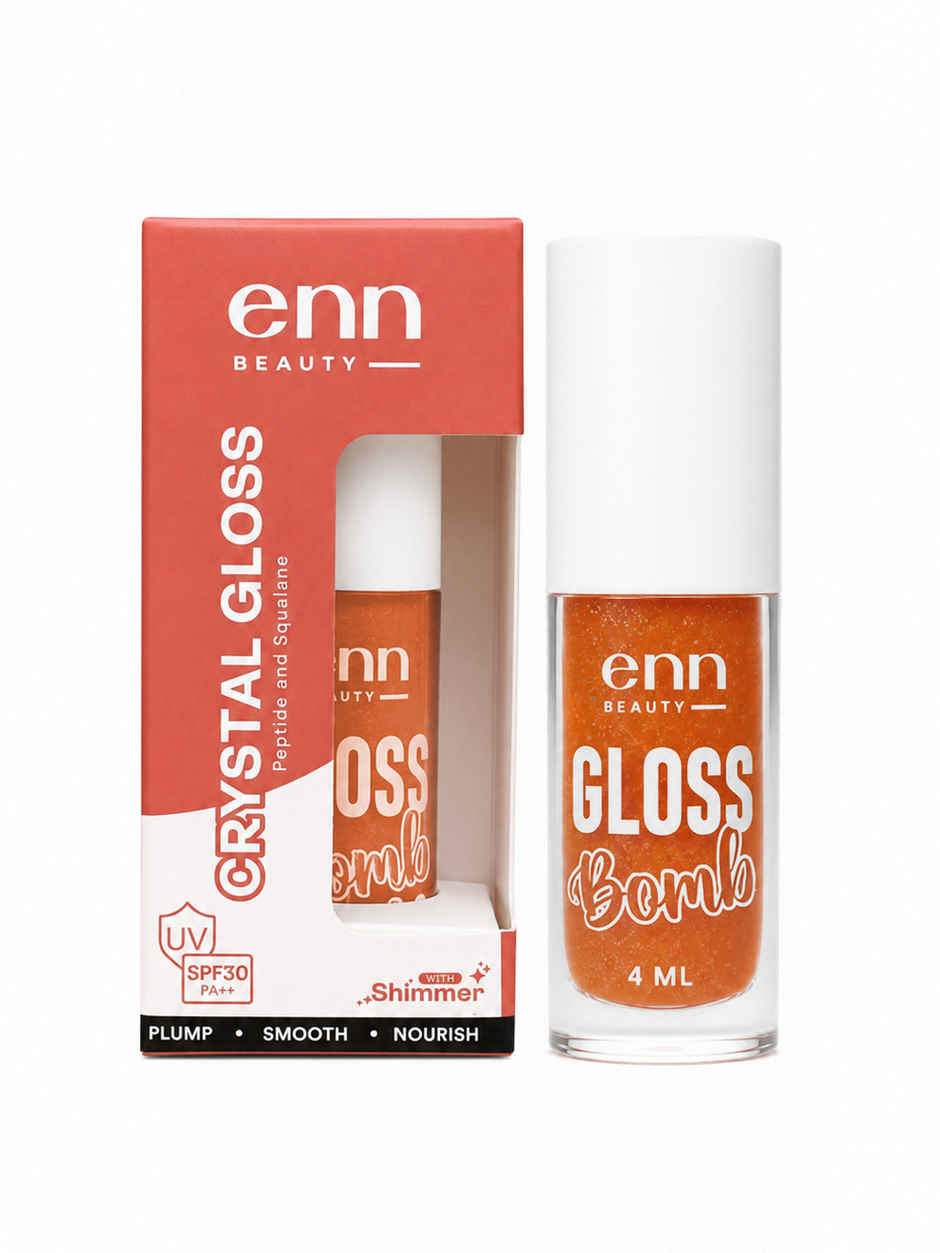 ENN Beauty Crystal Lip Gloss Molten Mocha