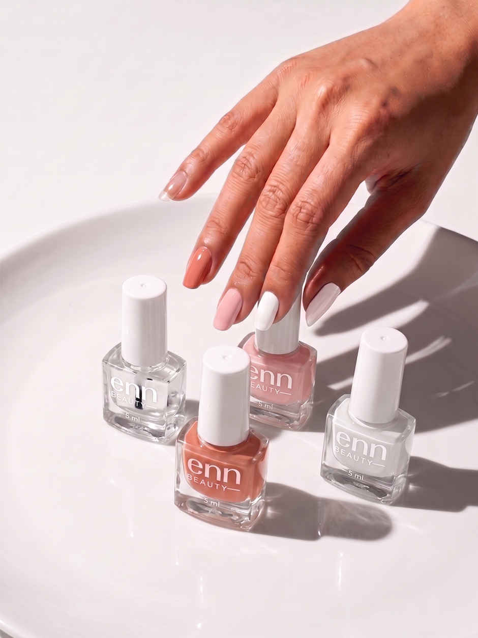 ENN Beauty Nail Paint | Blush & Bloom Kit |Trendy, Salon Like Finish