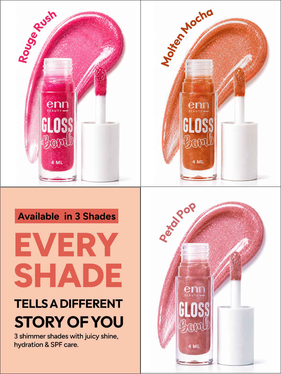 ENN Beauty Crystal Lip Gloss Molten Mocha