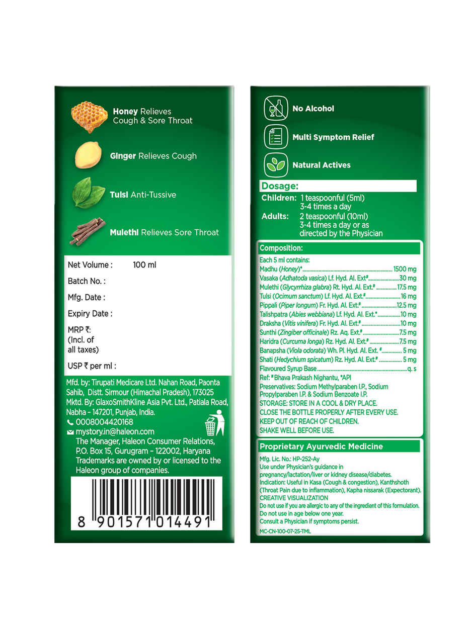 Crocin Natural Cough Syrup