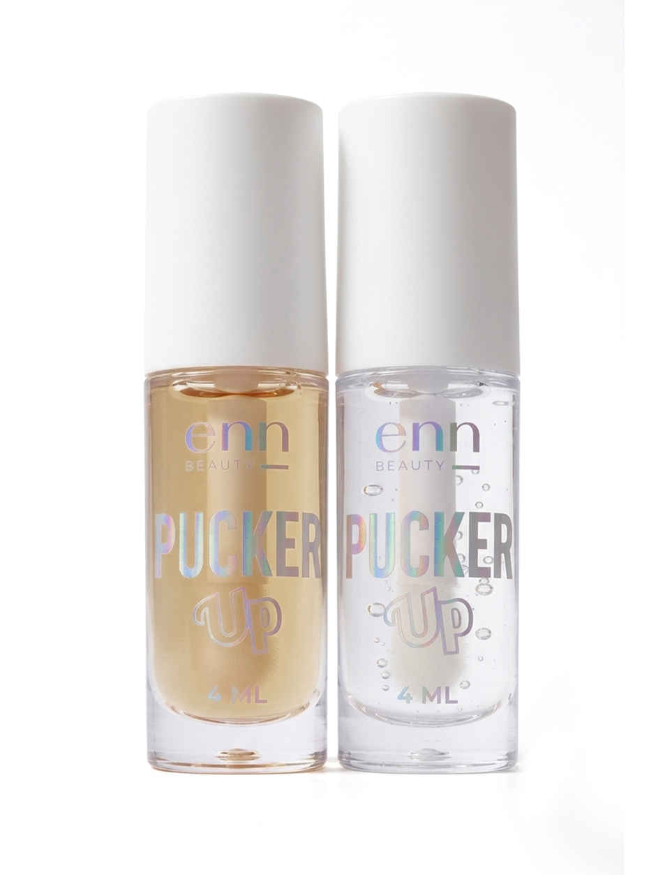 ENN Beauty Pucker Up Lip Oil | Duo Peptide Repair & Vitamin C Bright