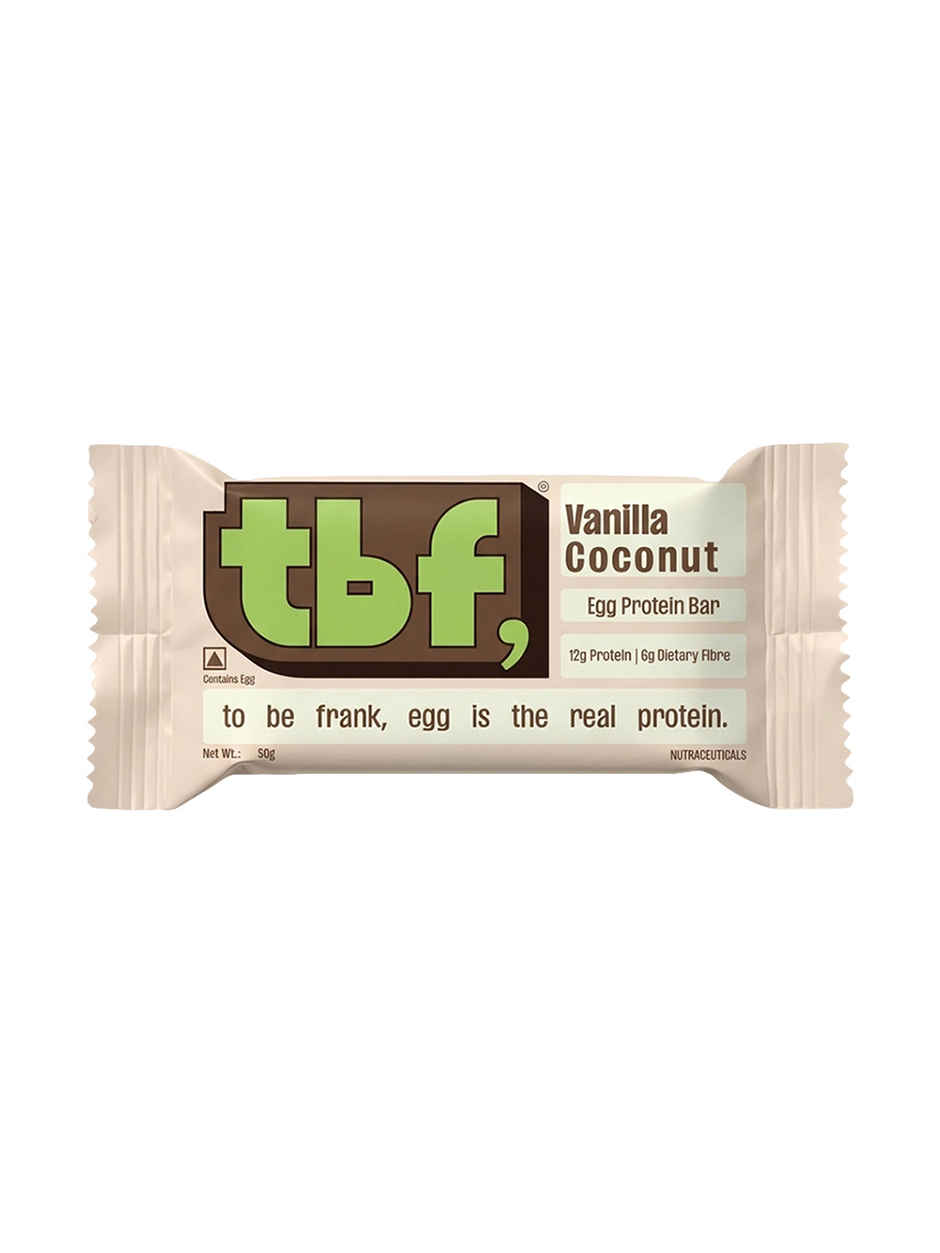 TBF Egg Protein Bar Vanilla Coconut