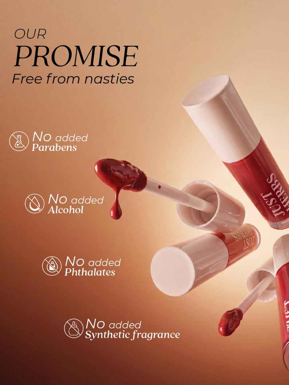 Just Herbs Ayurvedic Matte Liquid Lipstick Set of 10 | Bridal & Karwa Chauth Shringar Gift for Women