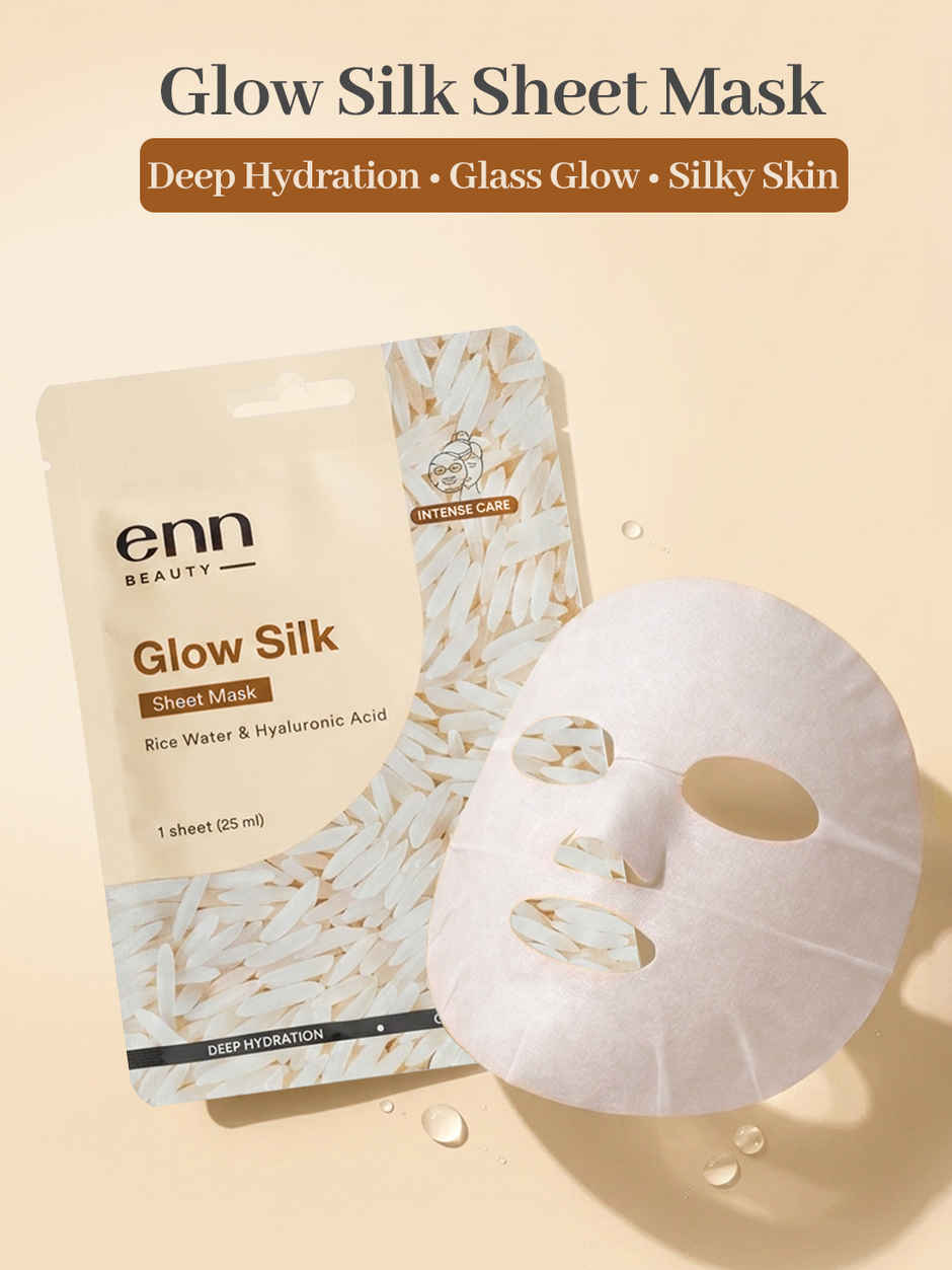 ENN Beauty Glow Silk Sheet Mask | Intense Hydration & Fresh Glow