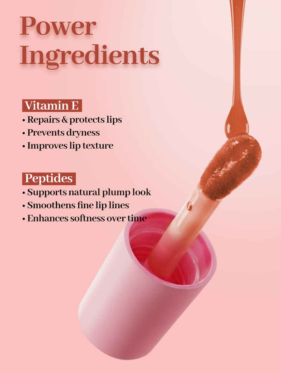 ENN Beauty GLAZE Lip Gloss | High Shine, Non-Sticky Finish | Caramel Pop
