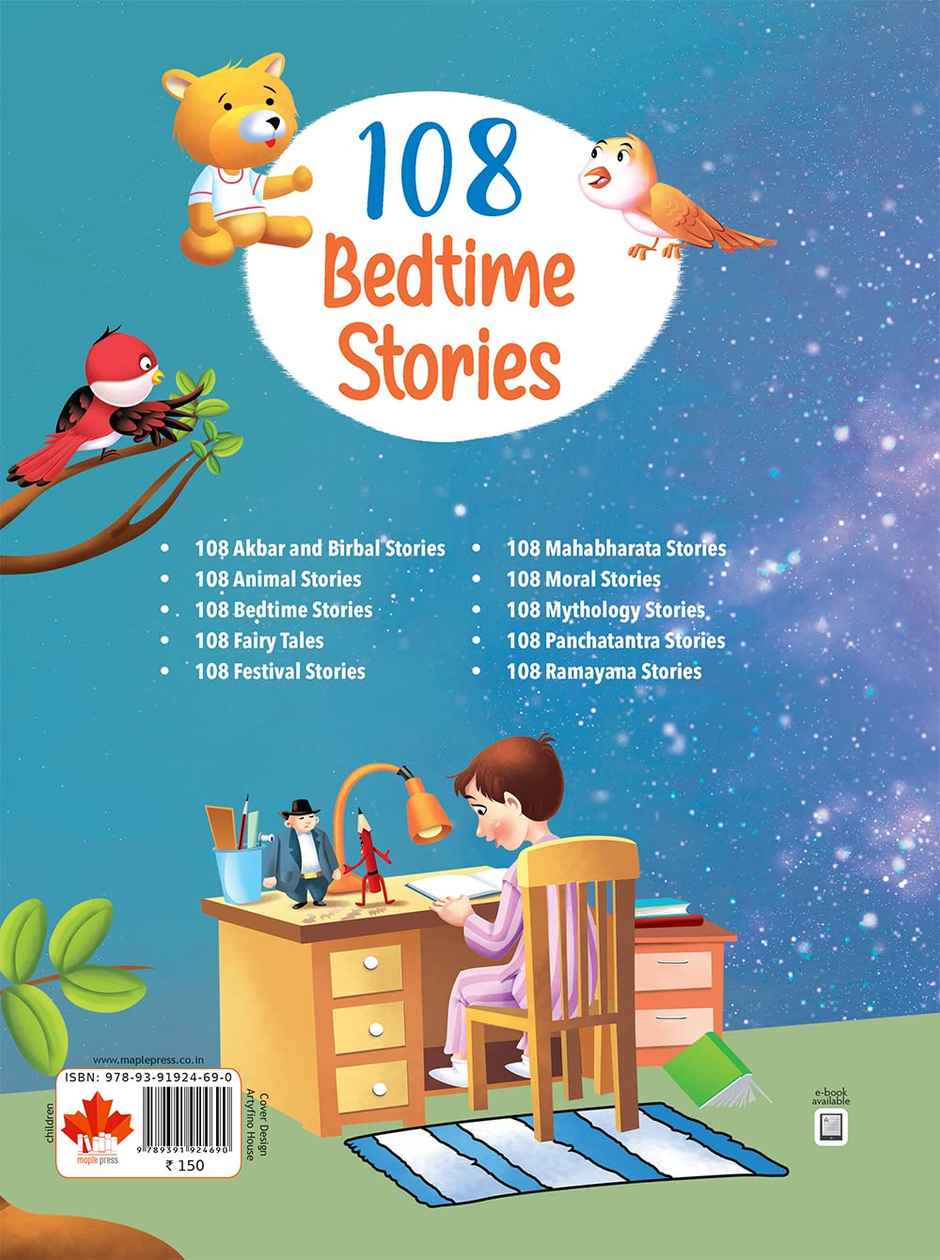 108 Bedtime Stories (Illustrated) - Story Book for Kids