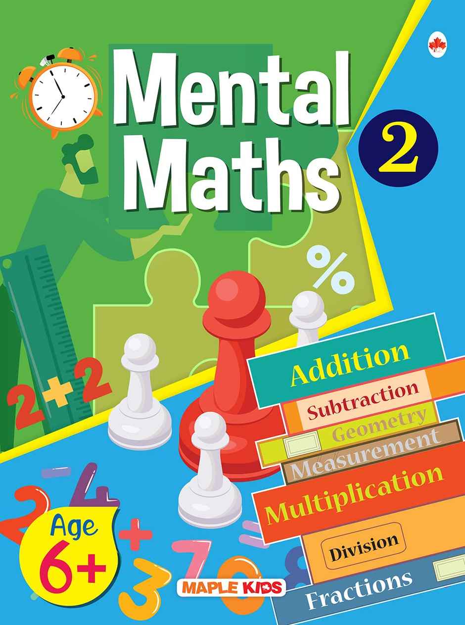 Mental Maths - Mathematics Activity Book 2 for Class 2+, Age 6+ Years