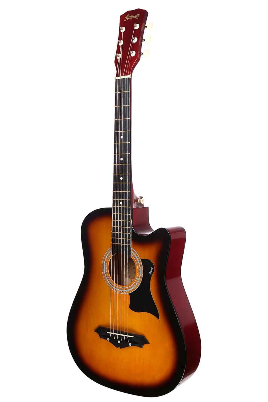 Juarez Acoustic Guitar Kit, 38 Inch Cutaway, Jrz38C/3Ts Acoustic Guitar Kit, Sunburst)
