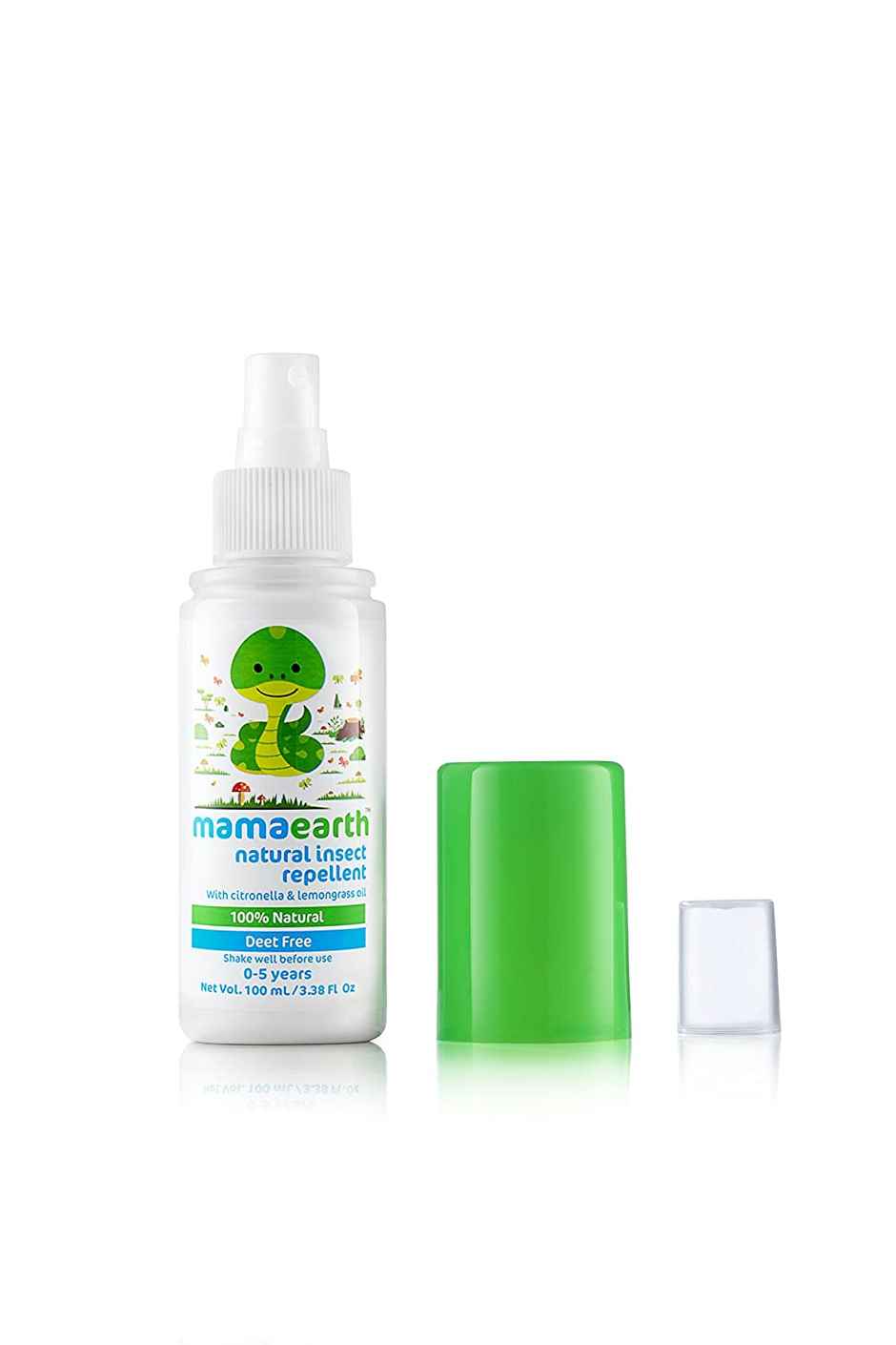 Mamaearth Natural Mosquito Repellent With Citronella & Lemongrass Oil