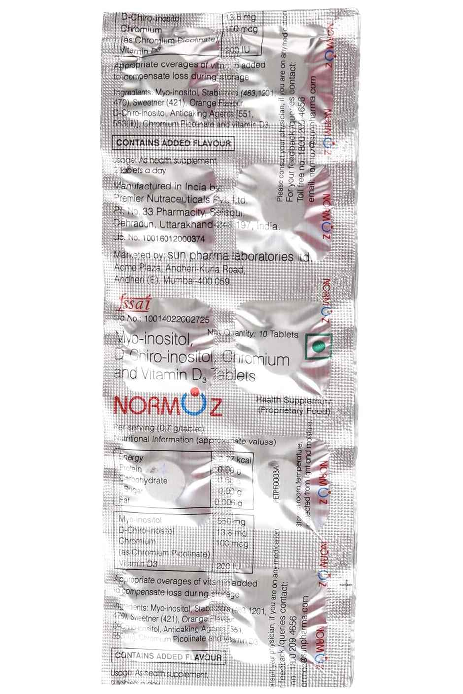 Normoz Tablet