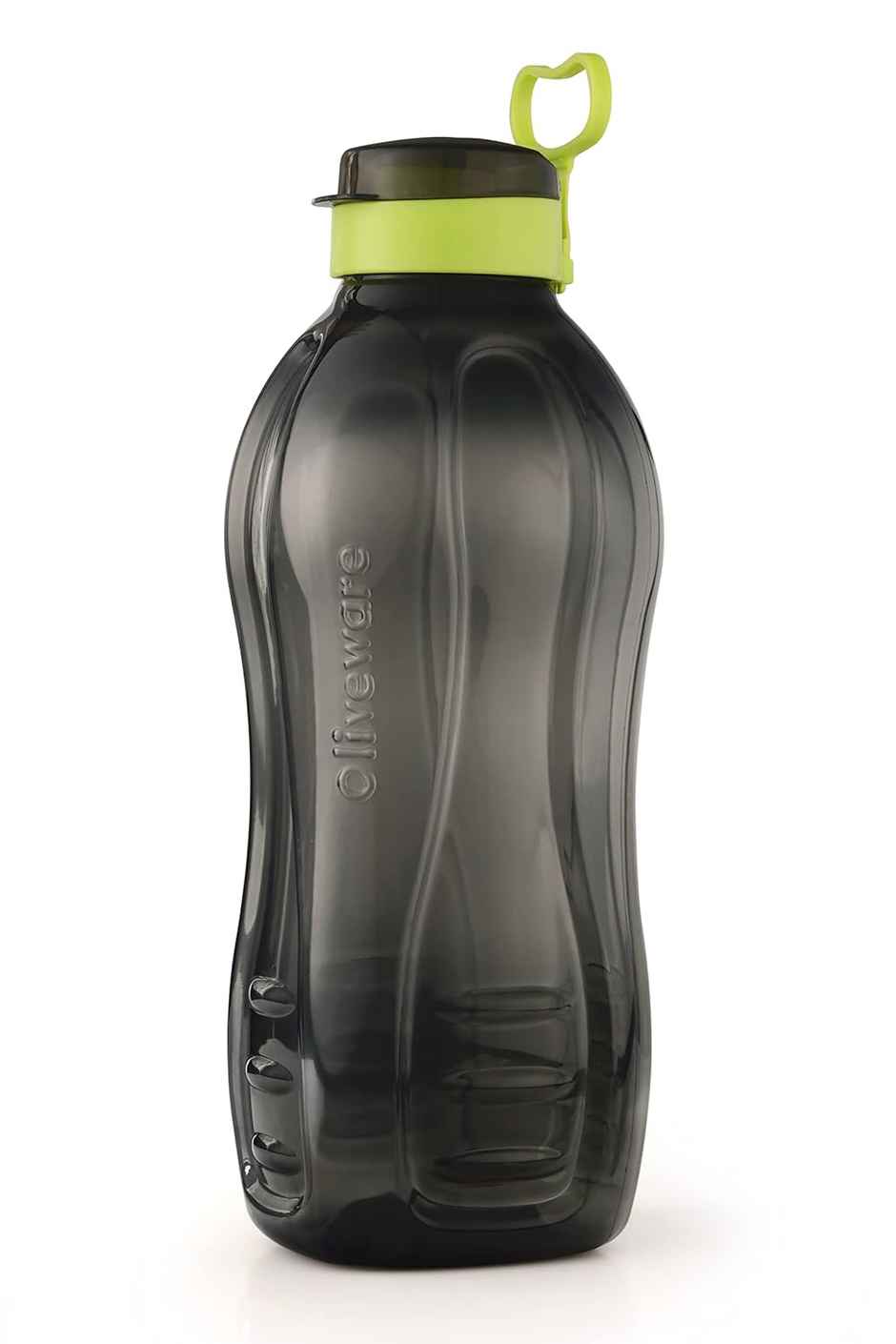 Oliveware Jumbo 2 L Water Bottle Pack Of 1 Black Green