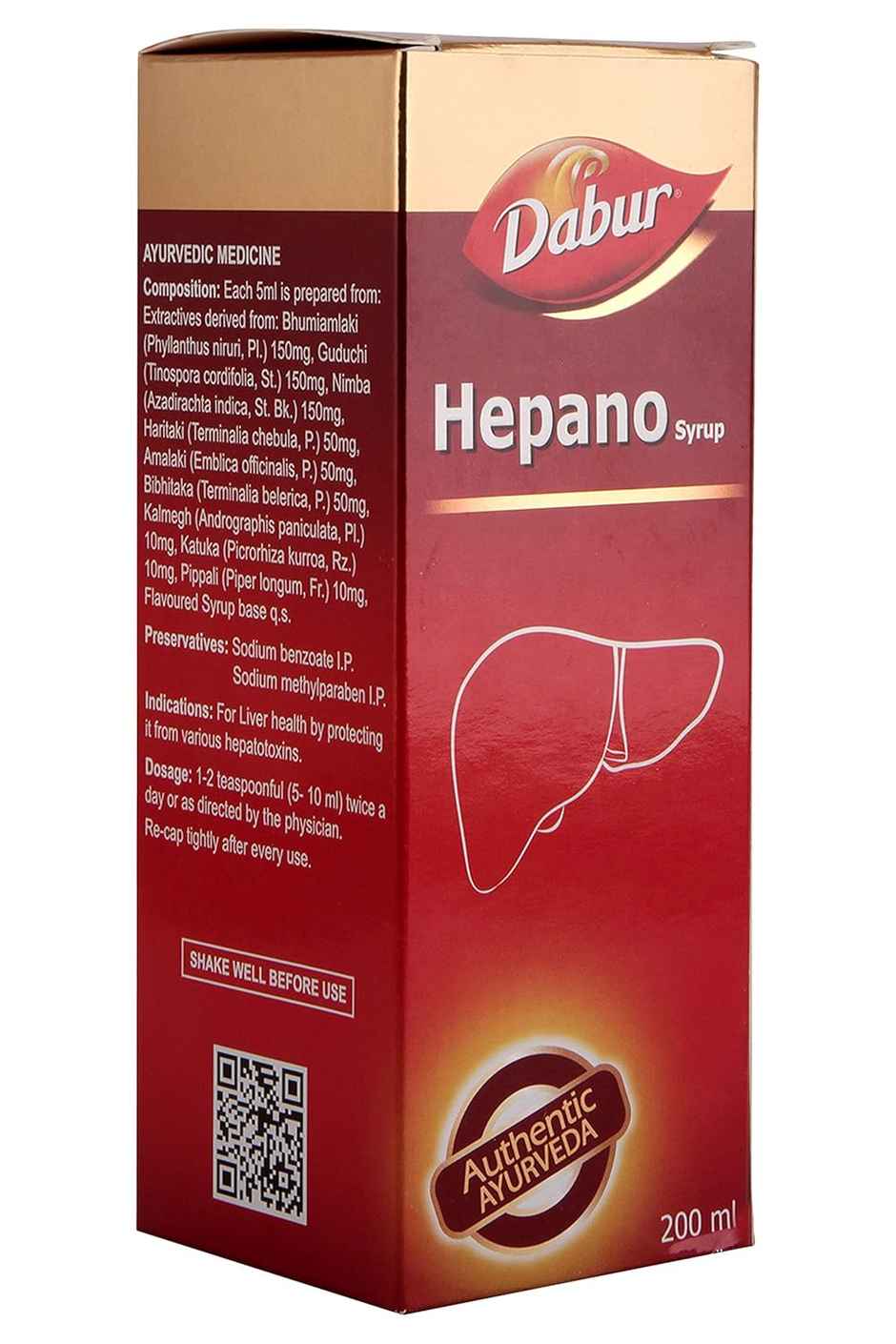Dabur Hepano Syrup 200mL