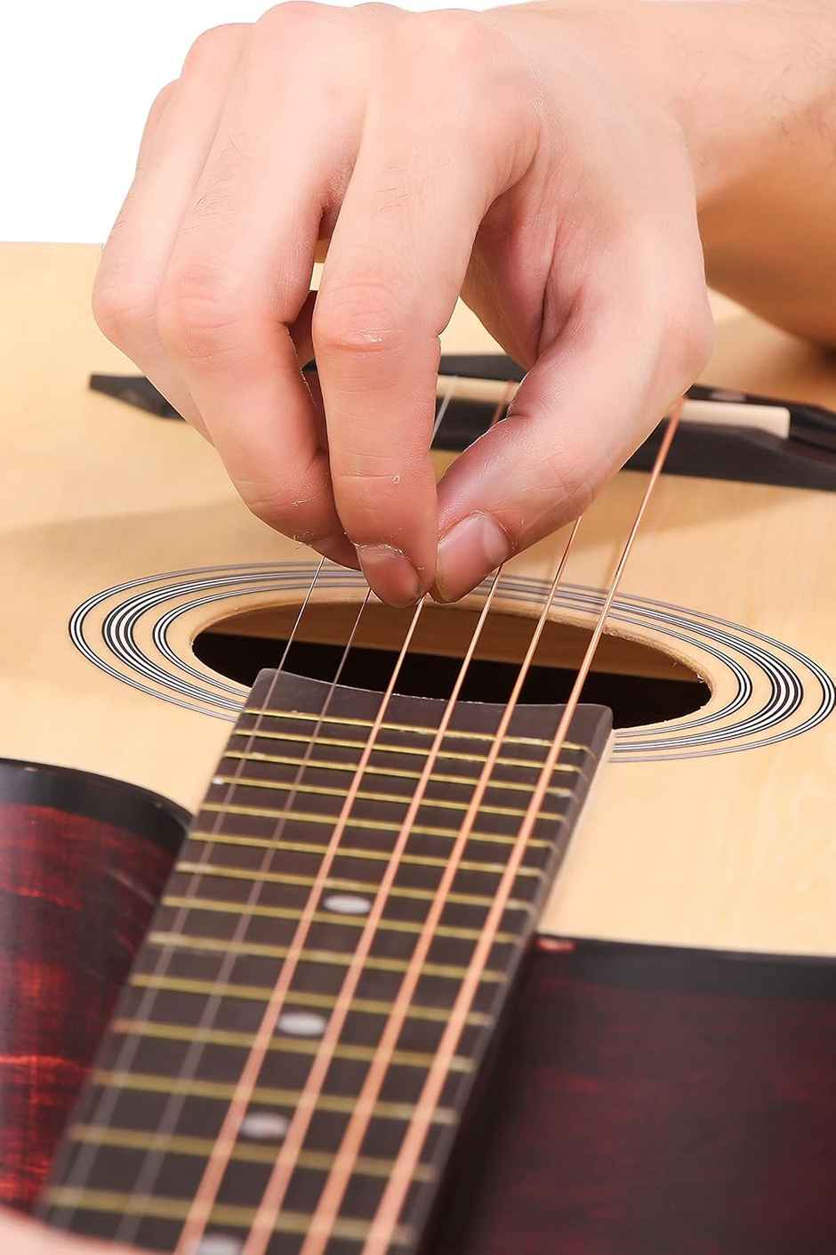 Revel Rvl-38C-Lgp-Nt 38 Inch Acoustic Guitar Linden Wood Ebony Right Hand Orientation | Natural