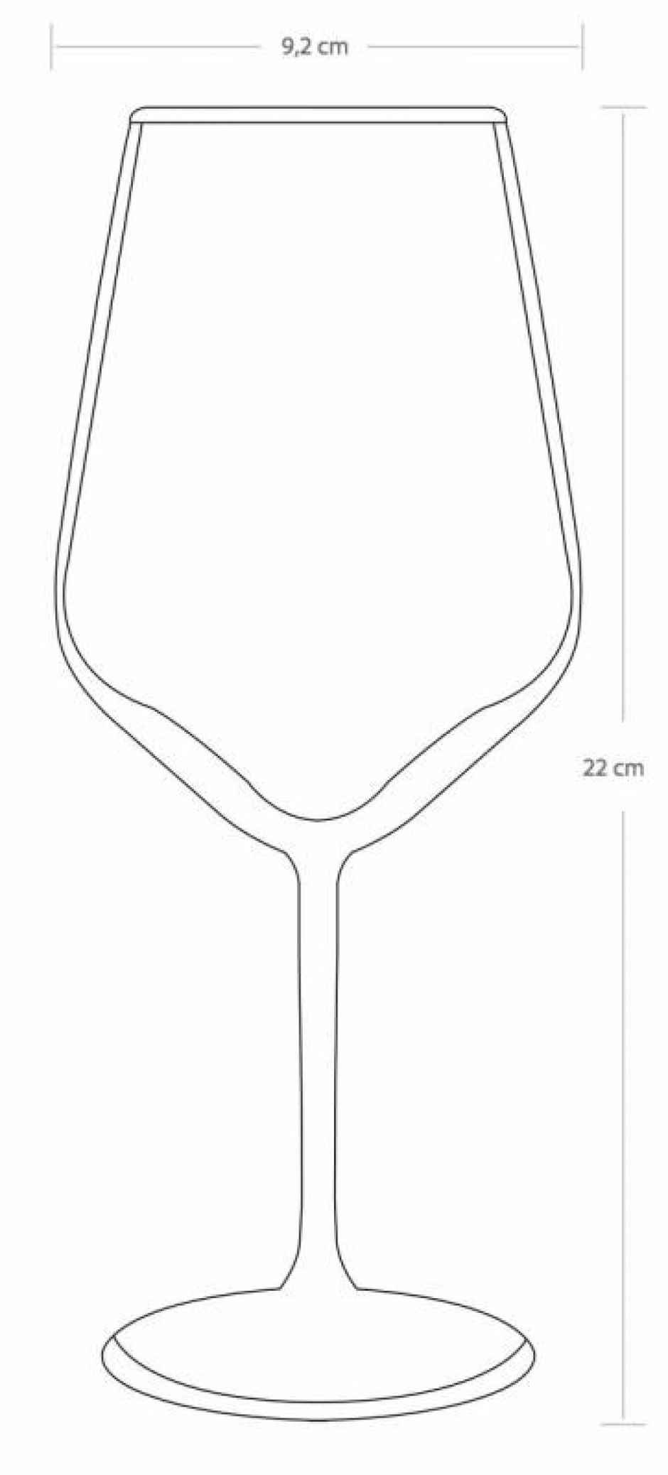 Allegra Red Wine Glass | 490 ml | Pasabahce