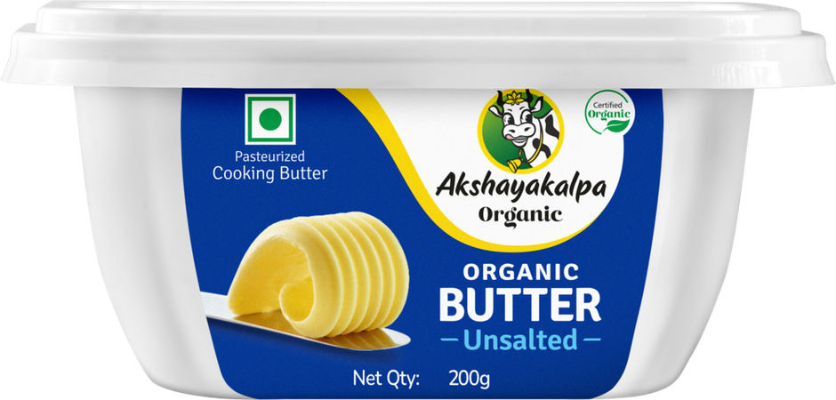 Akshayakalpa Organic Unsalted Cooking Butter