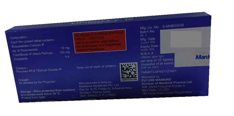 Lipirose-F 10 Tablet