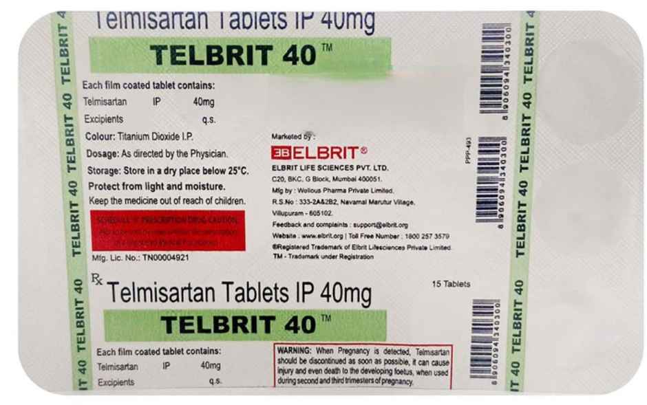 Telbrit 40 Tablet