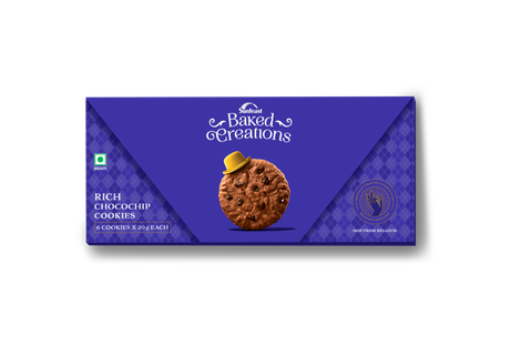 Sunfeast Baked Creations Rich Choco Chip Cookies