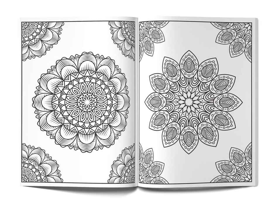 Relaxing Mandala For Kids : Coloring Book To Improve Concentration And Relaxation