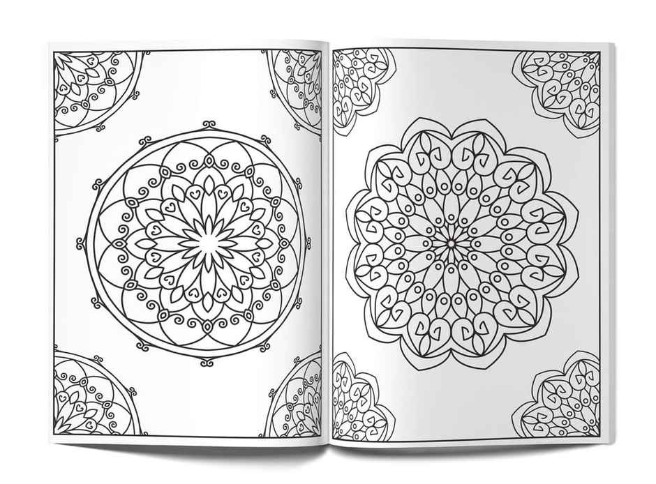 Relaxing Mandala For Kids : Coloring Book To Improve Concentration And Relaxation