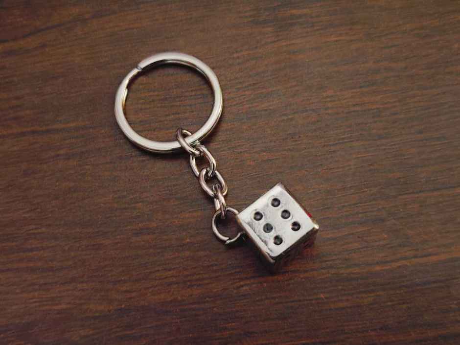 House Of Festivals Metal Key Chain - Design 138