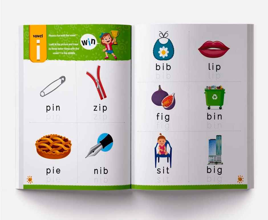 My First 3 Letter Words - Tracing and Activity Book
