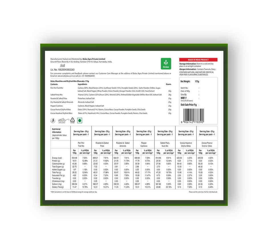 Bolas Dryfruit and Bite Dhamaka
