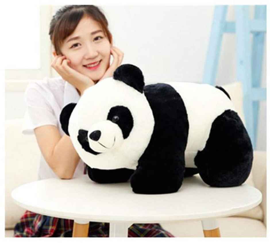 DearJoy Small Sleeping Panda Soft Toy