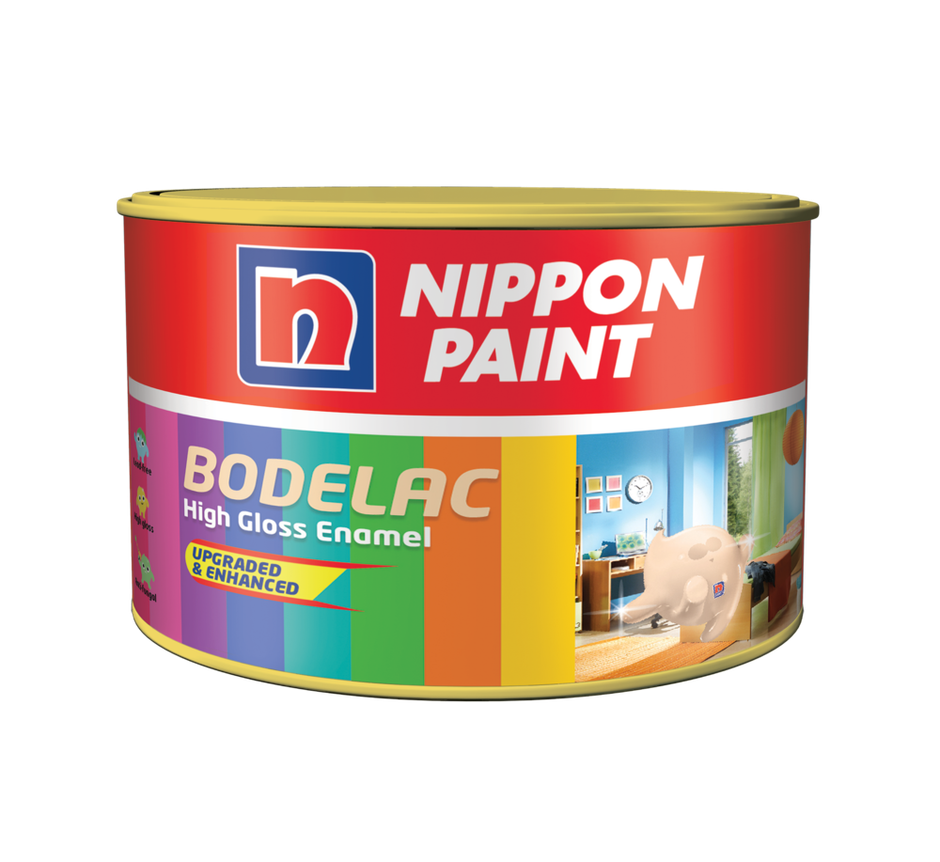Nippon Paint Bodelac Black | Metal Paint | Vibrant & Durable Enamel