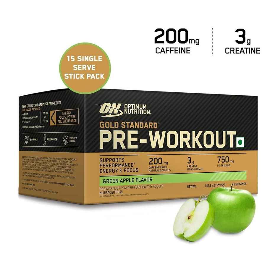 Optimum Nutrition Pre-Workout Green Apple Flavour