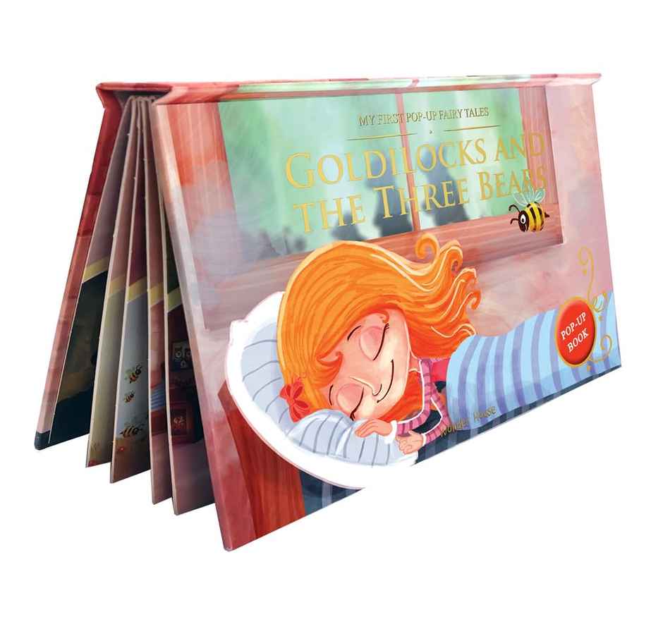 My First Pop-Up Fairy Tales - Goldilocks And The Three Bears Pop Up Books For Children