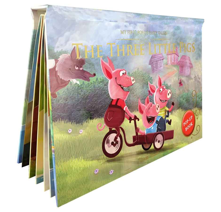 My First Pop-up Fairy Tales - Three Little Pigs - Pop Up Books for Children