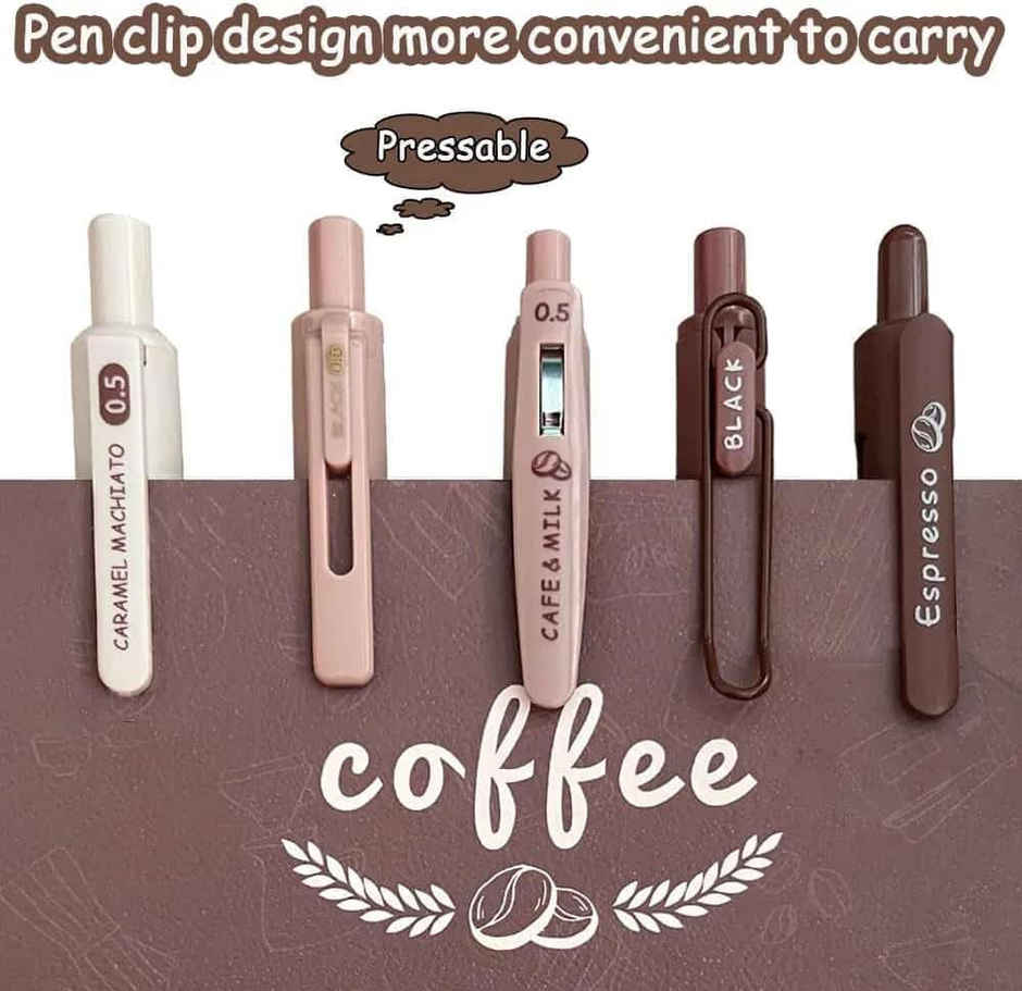 Fablue Art Coffee Theme Ball Pen