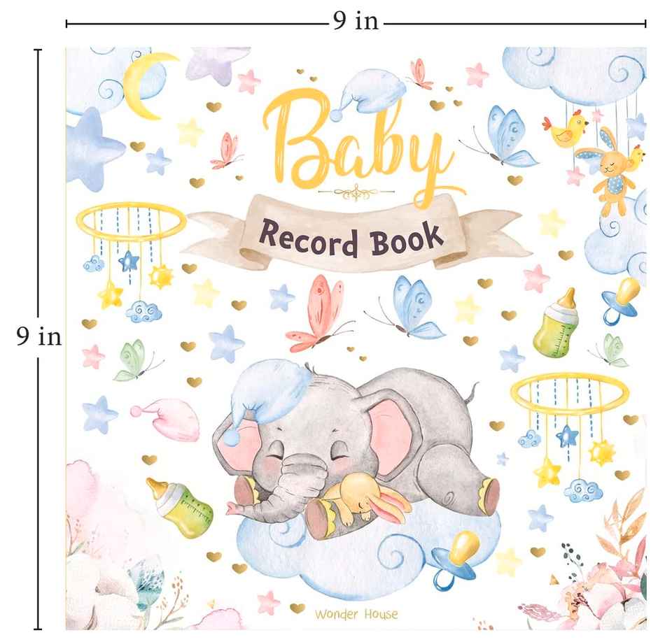 Baby Record Book Newborn Journal for Boys and Girls (Ideal Gift for Expecting Parents, Baby Shower)