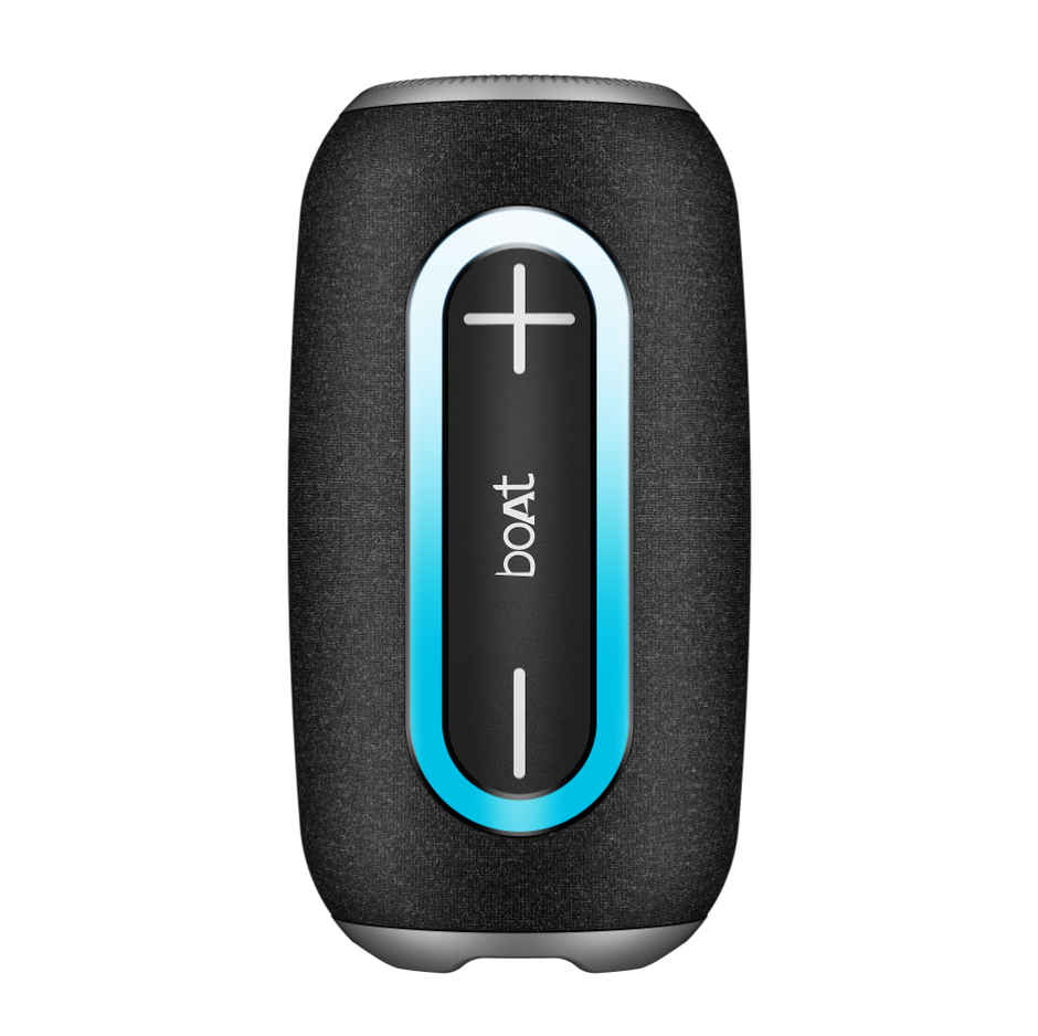 boAt Stone 350 Plus | 8 Hrs Runtime | Dynamic RGB LED | 12W | IPX4 | BTv6.0 | Voice Assistant | Titanium Black