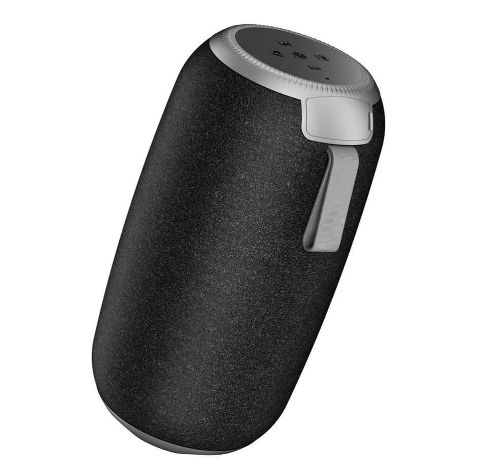 boAt Stone 350 Plus | 8 Hrs Runtime | Dynamic RGB LED | 12W | IPX4 | BTv6.0 | Voice Assistant | Titanium Black