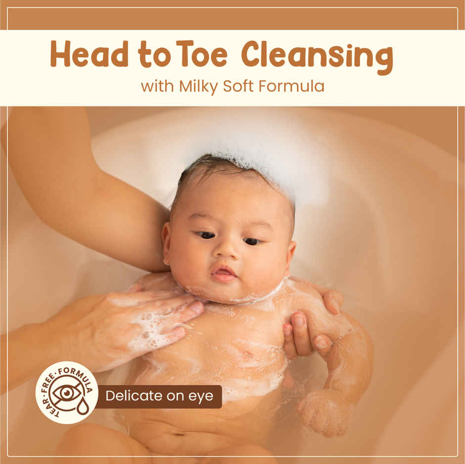 Mother Sparsh Milky Soft Head to Toe Baby Wash