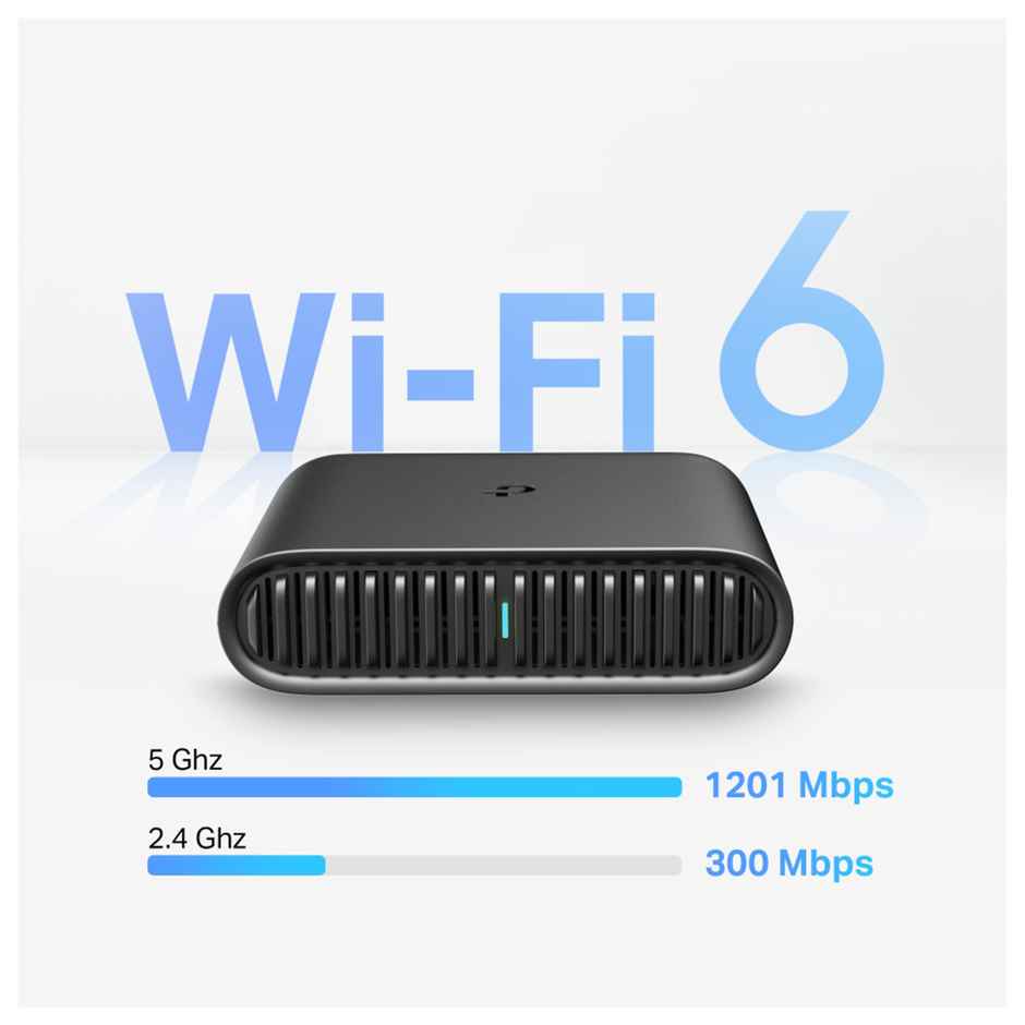 TP-Link TL-WR1502X AX1500 Wi-Fi 6 Travel Router | Full Gigabit Ports | Phone Wi-Fi Tether