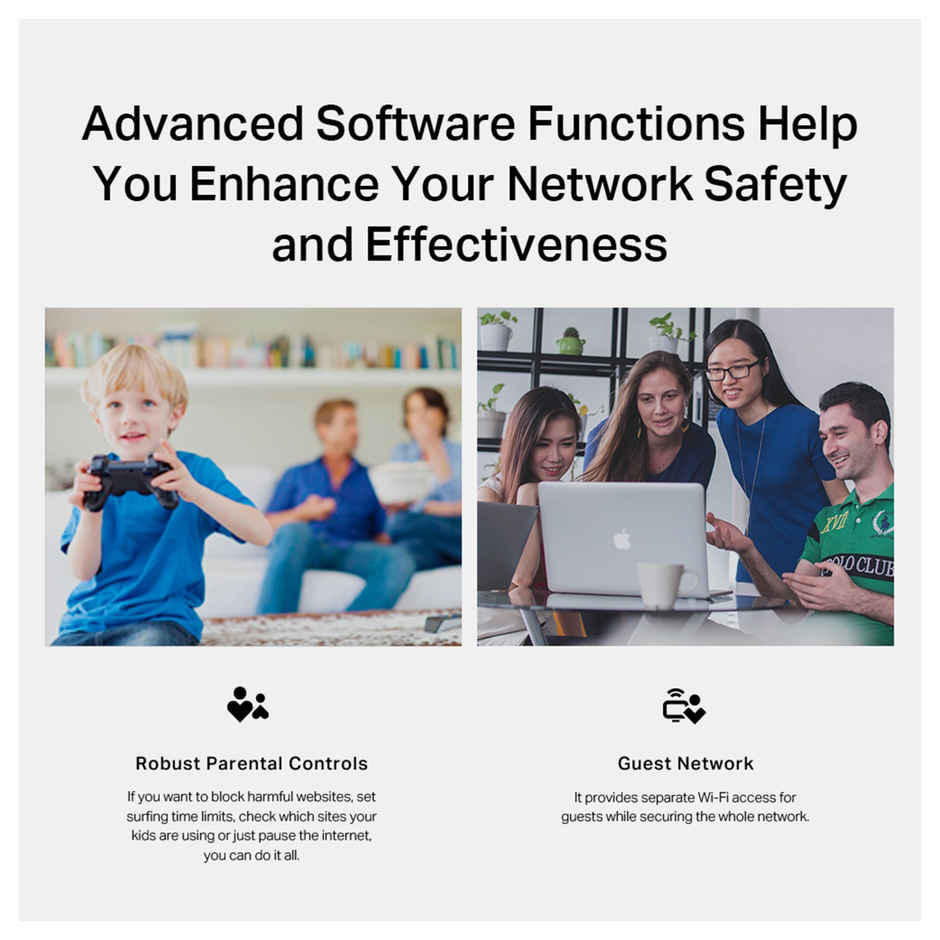 TP-Link TL-MR100 300 Mbps Wireless N 4G LTE Router | Guest Network | Micro SIM Card Slot | Black