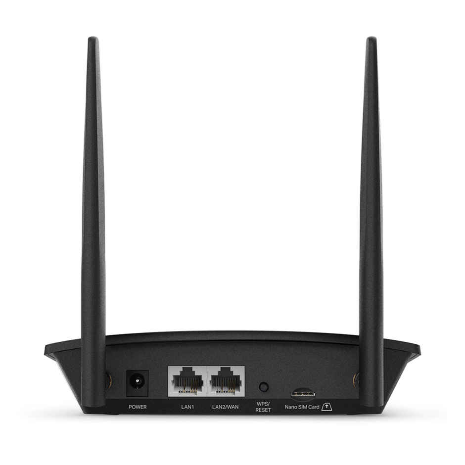 TP-Link TL-MR100 300 Mbps Wireless N 4G LTE Router | Guest Network | Micro SIM Card Slot | Black