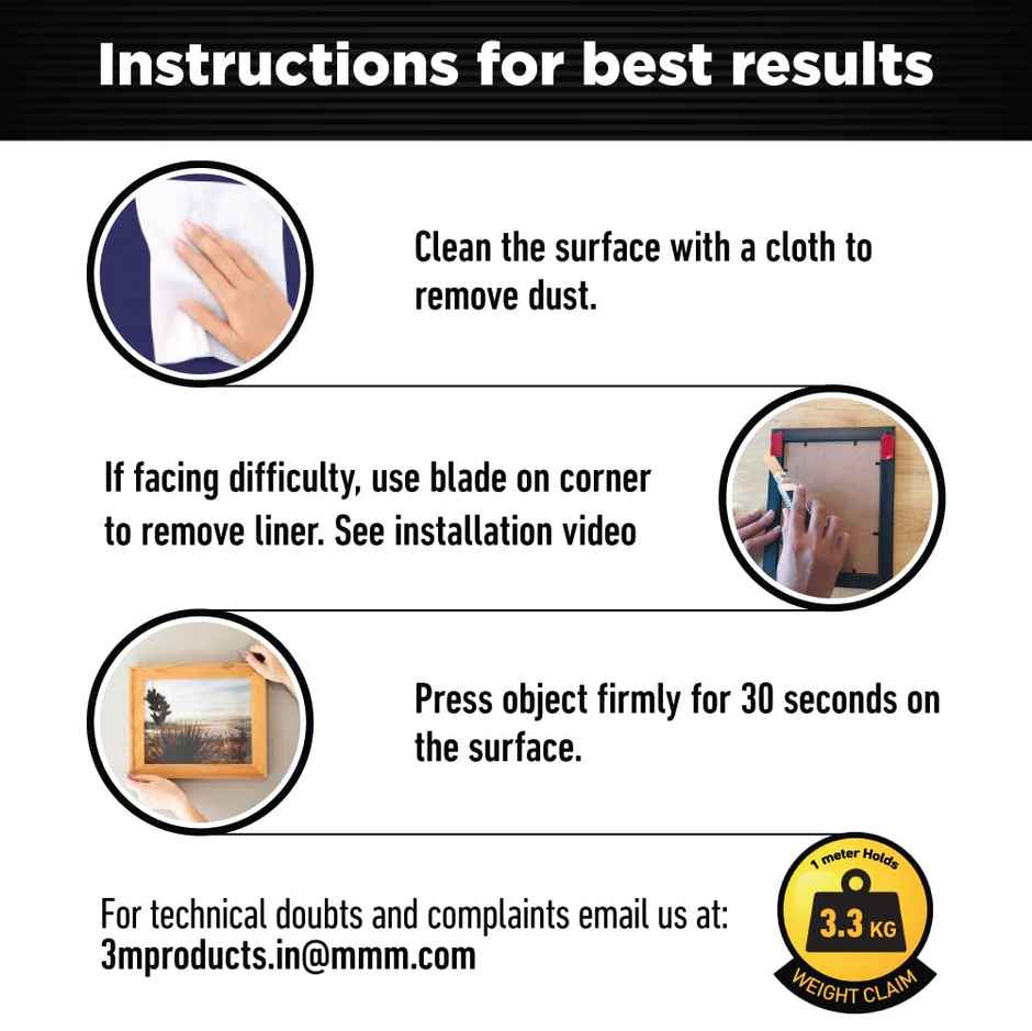 Scotch Clear Double Sided Tape for Mounting, Holds strong, Invisible, 1.5 m